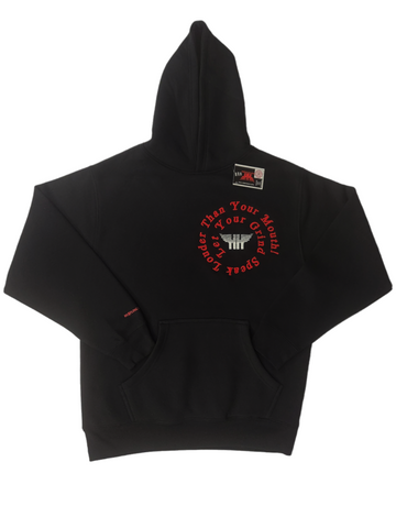 SLOGAN HOODIE